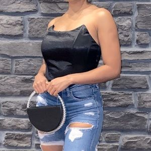 Black corset top [SOLD]